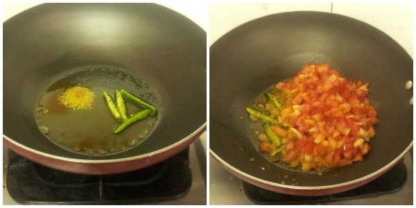 Potato curry step 2