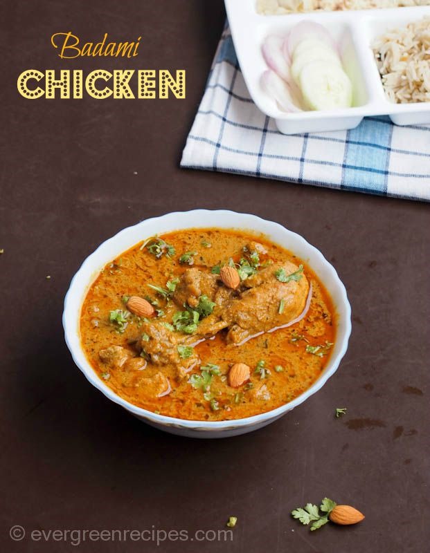 Badami Chicken Korma 