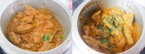 Badami Chicken Korma Step 12