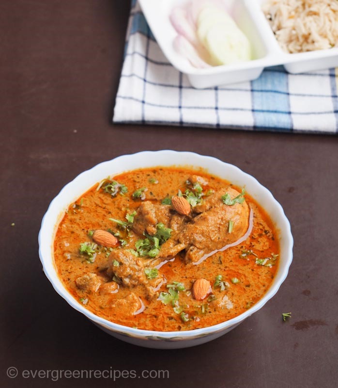 Badami Chicken Korma