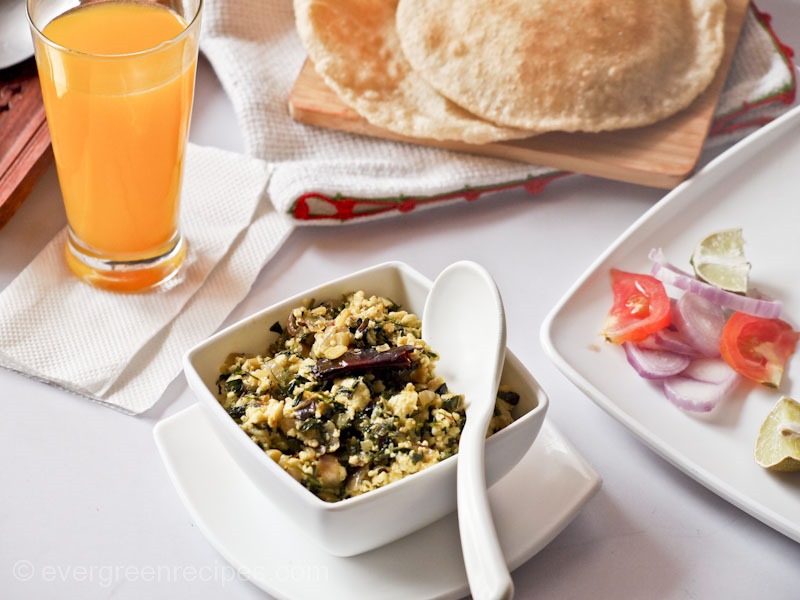 Paneer Methi Bhurji Recipe