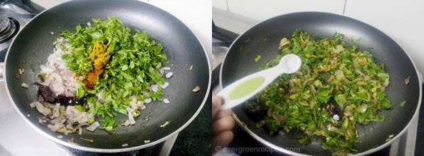 Paneer Methi Bhurji Recipe Step 3