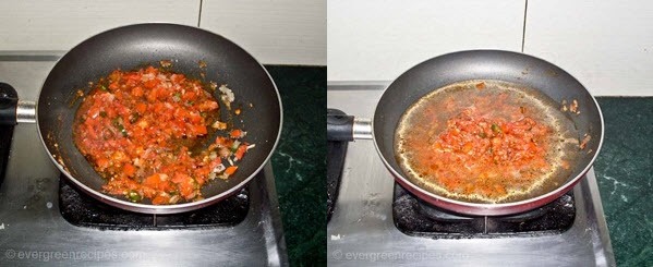 Tomato  Rava Upma Recipe Step 4