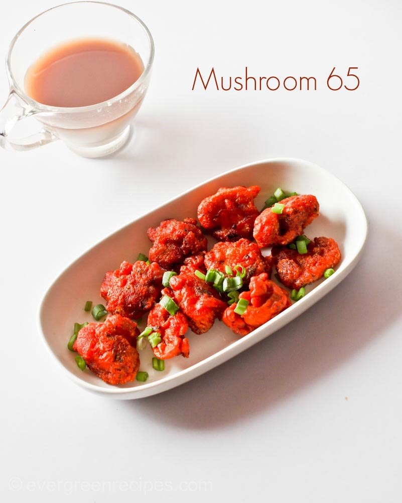 Mushroom Pakora Recipe | Mushroom 65